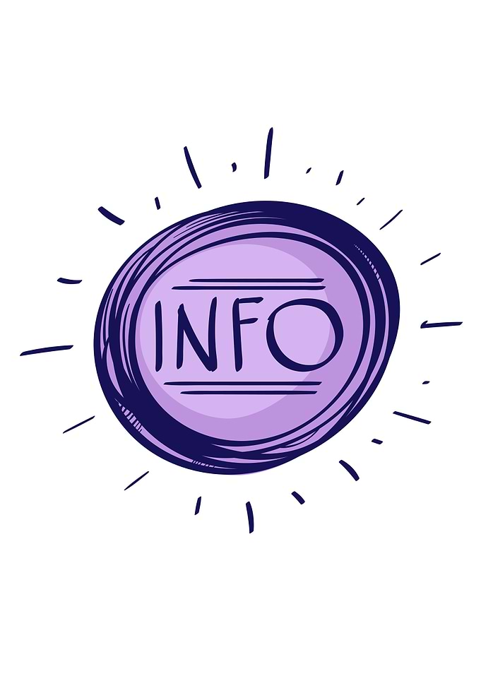 Purple Info Bubble
