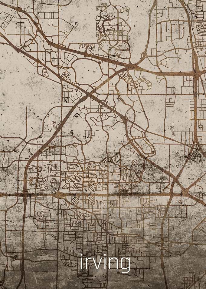 Irving Rusty City Street