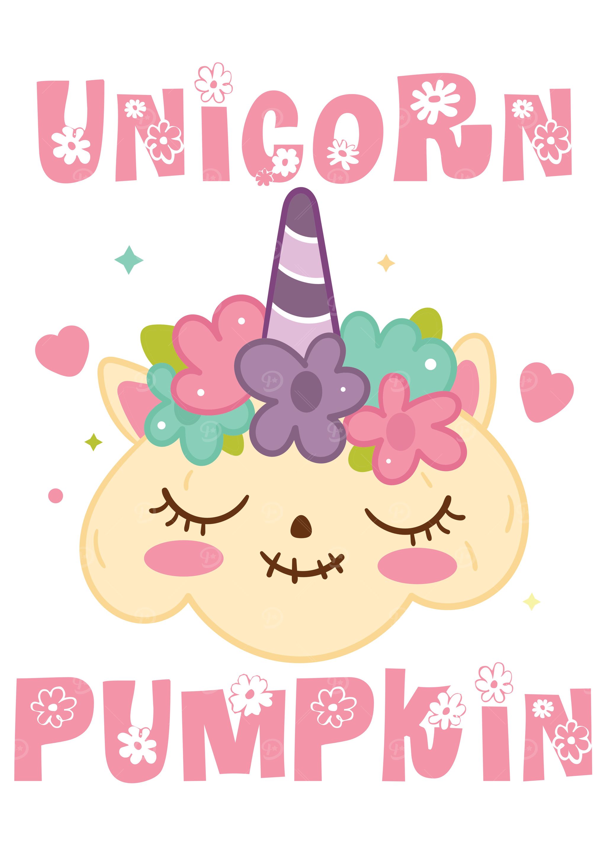 Unicorn Pumpkin Princess