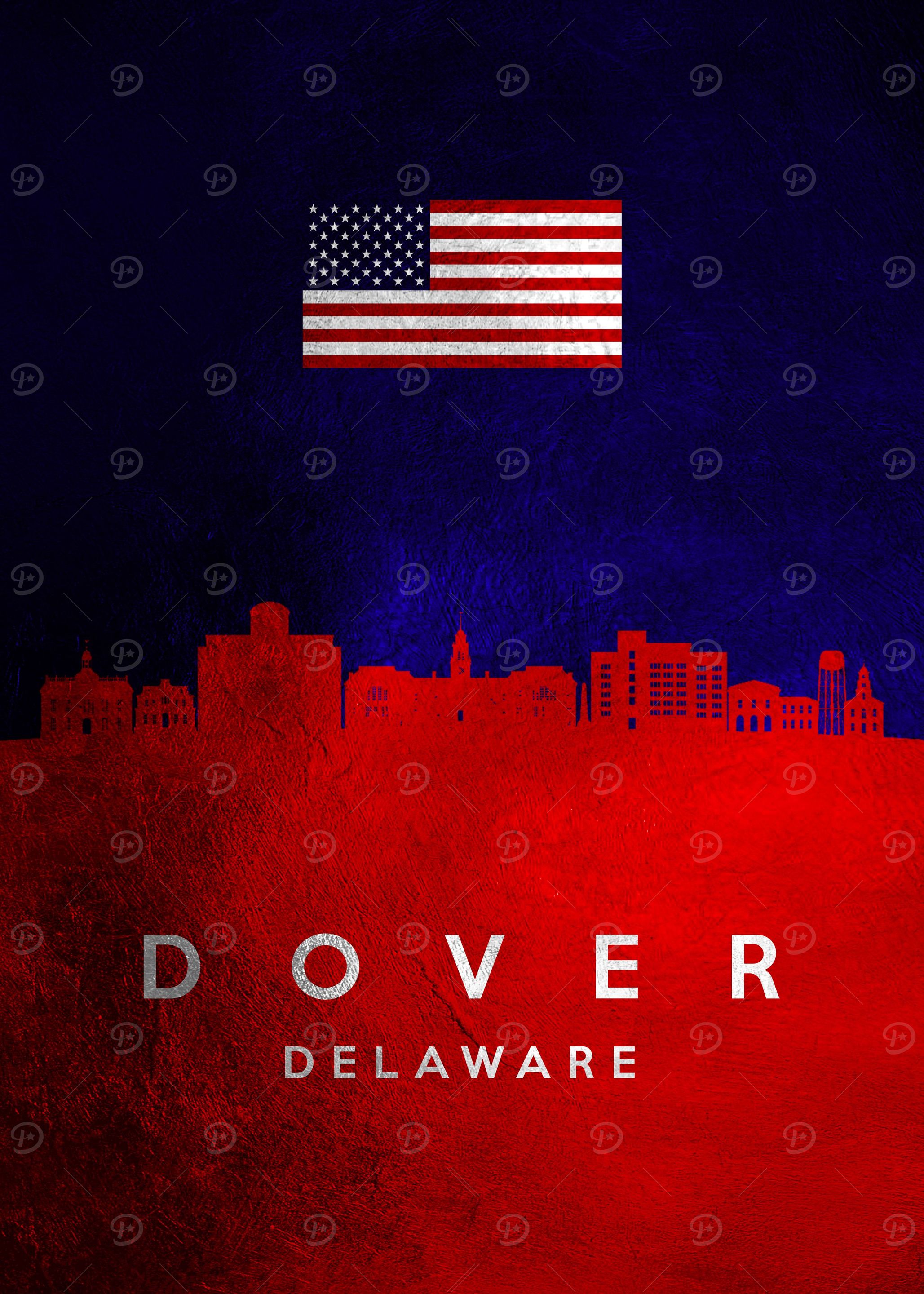 Dover Delaware Skyline