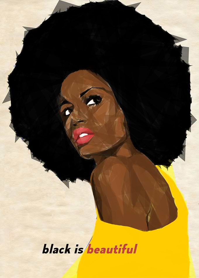 BLACK IS BEAUTIFUL Vintage