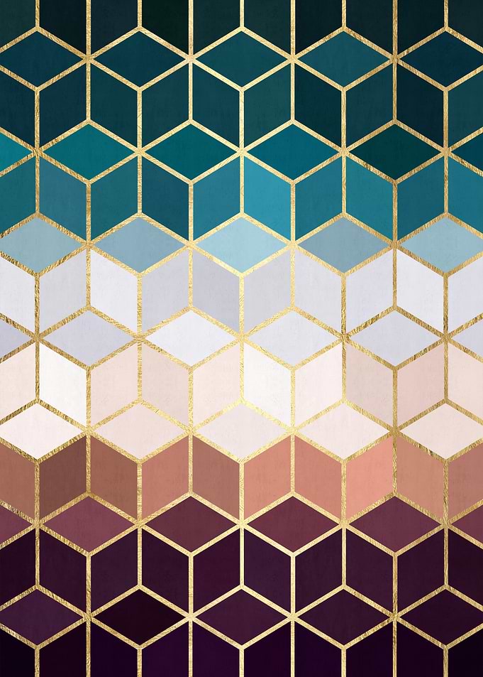 Golden mosaic VII