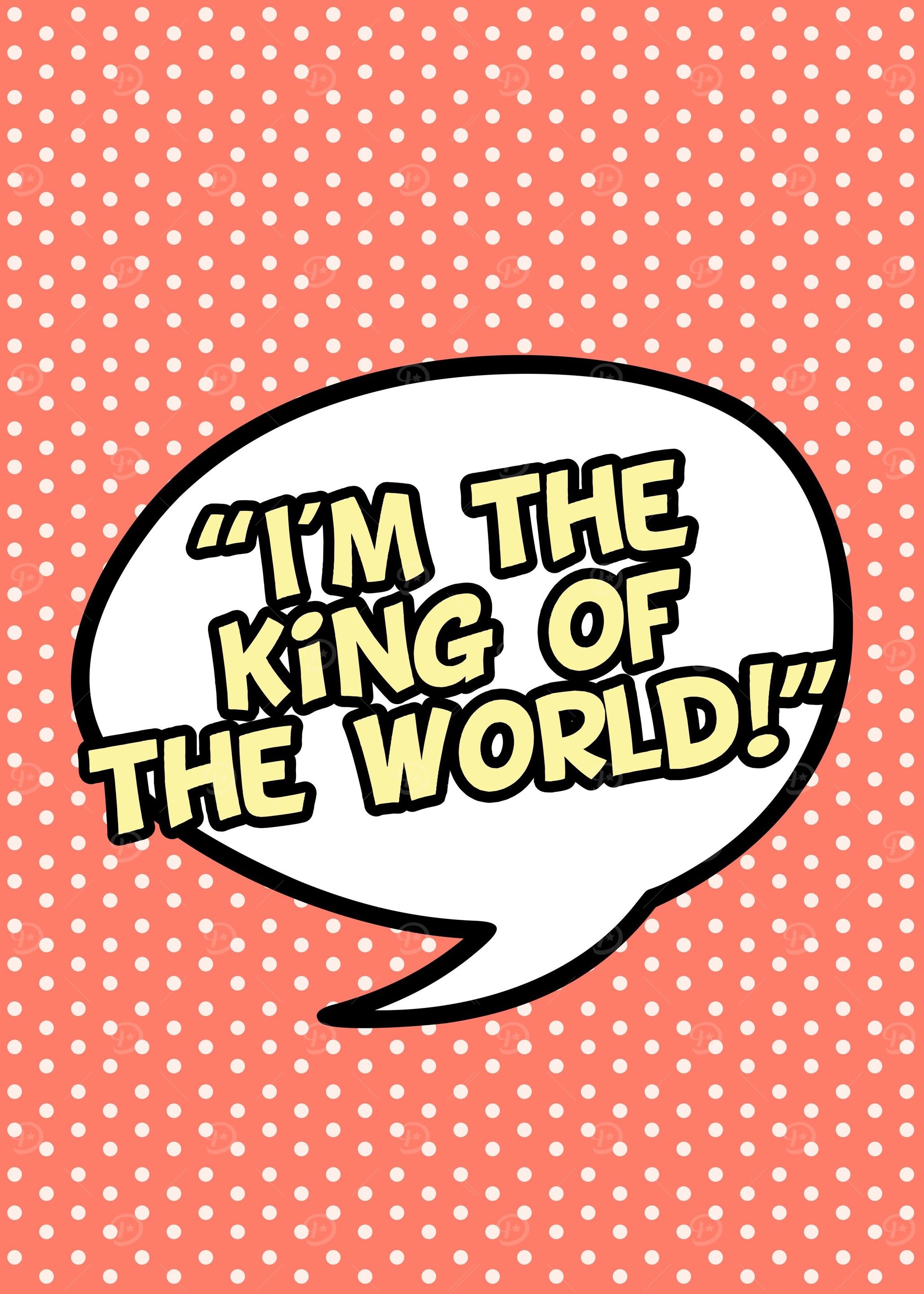 i am the king