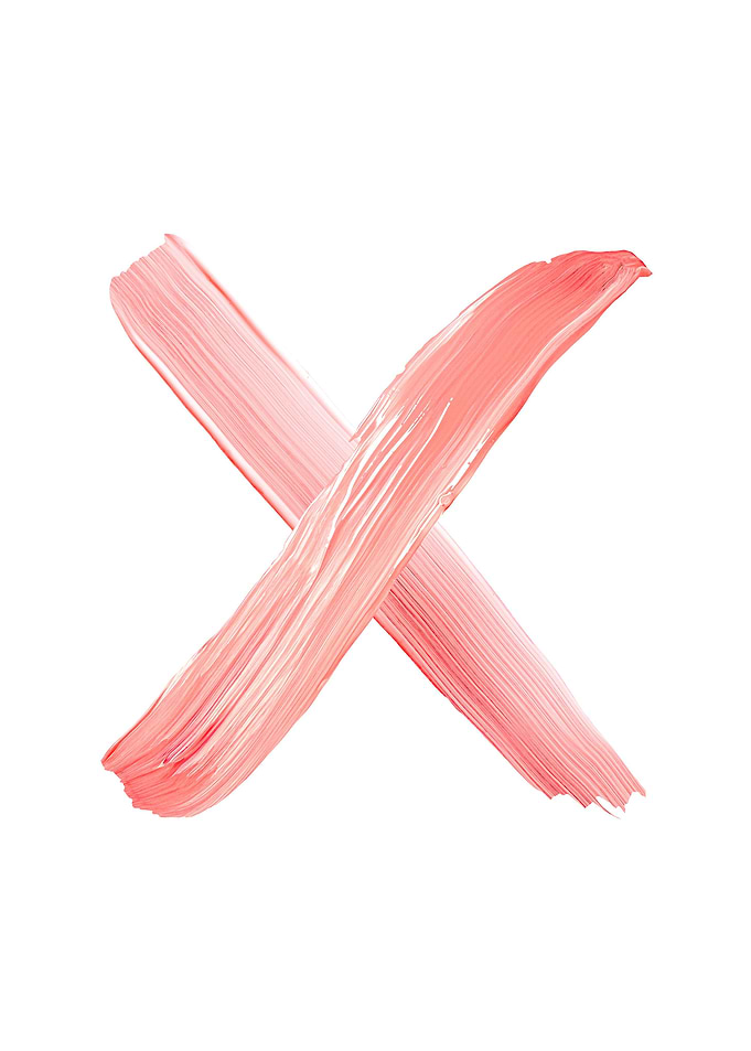 X in Pink