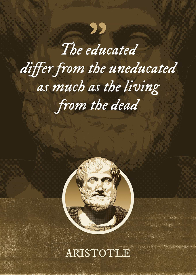 The educated differ from