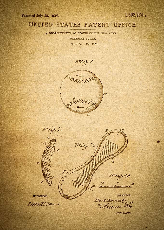 Baseball Patent