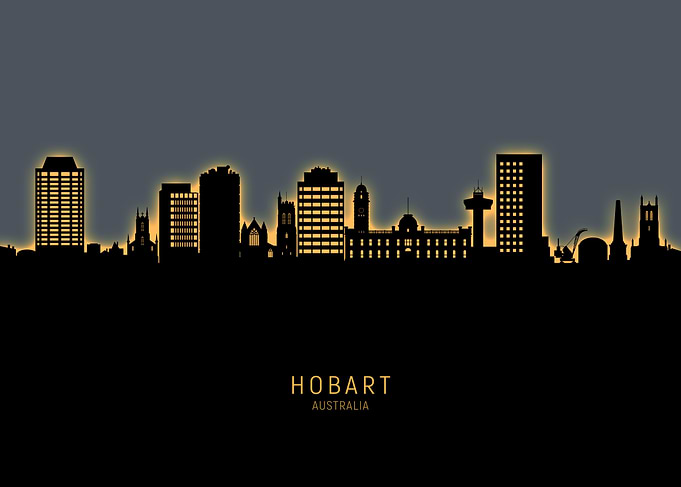 Hobart Skyline Australia