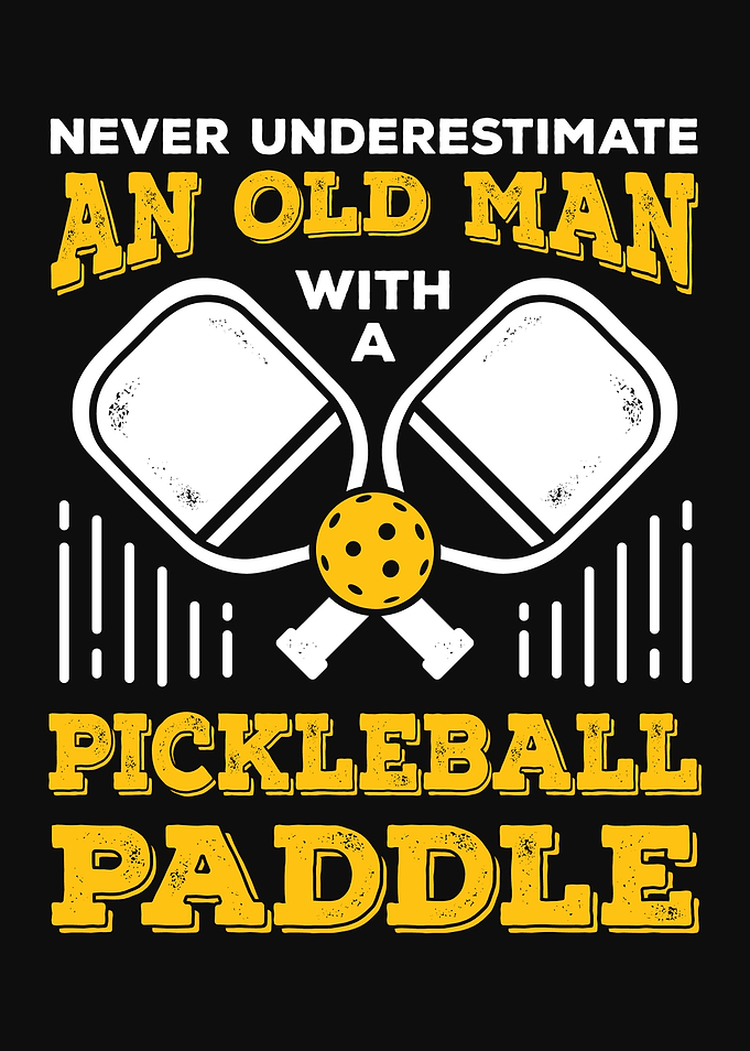 Pickleball Grandpa Design