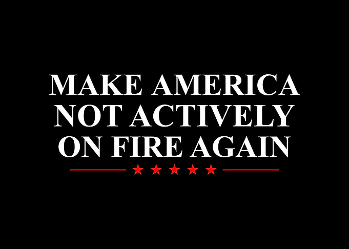 Make America Not Actively