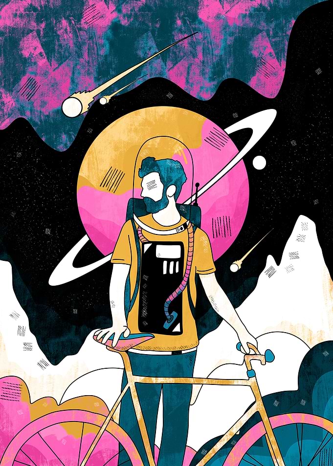The space messenger