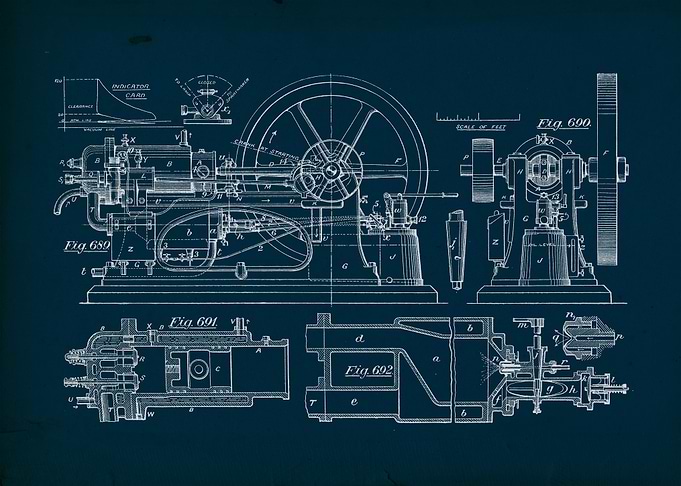 Mechanical Blueprint 024
