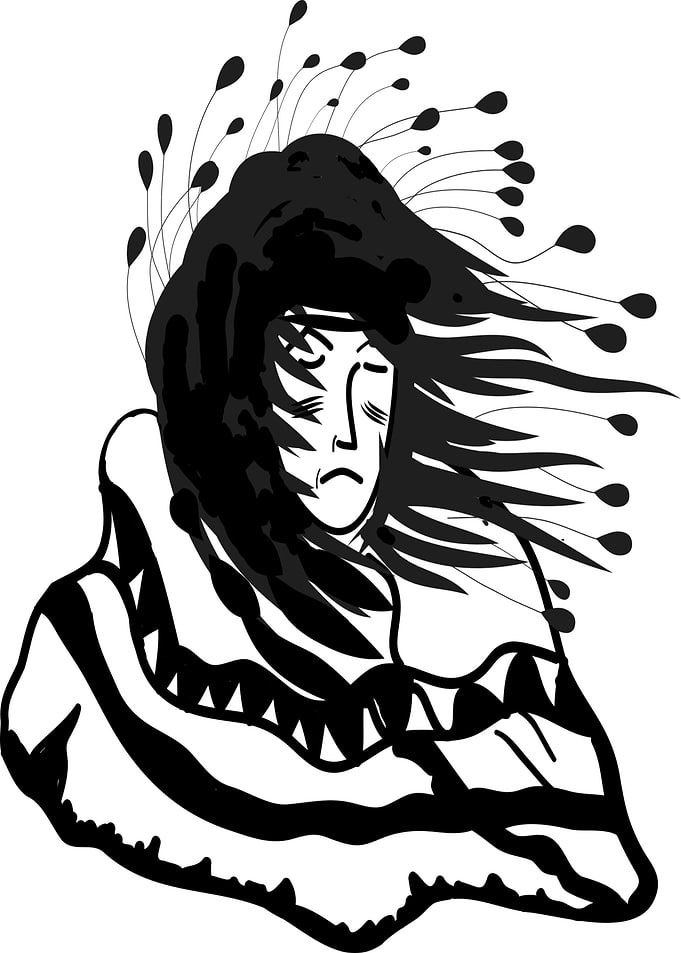 woman bright