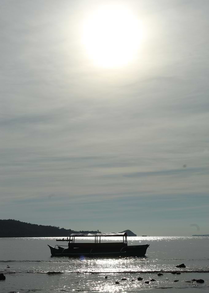 Sunrise on the island
