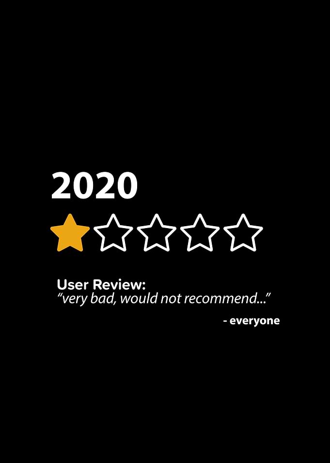 2020 would not recommend