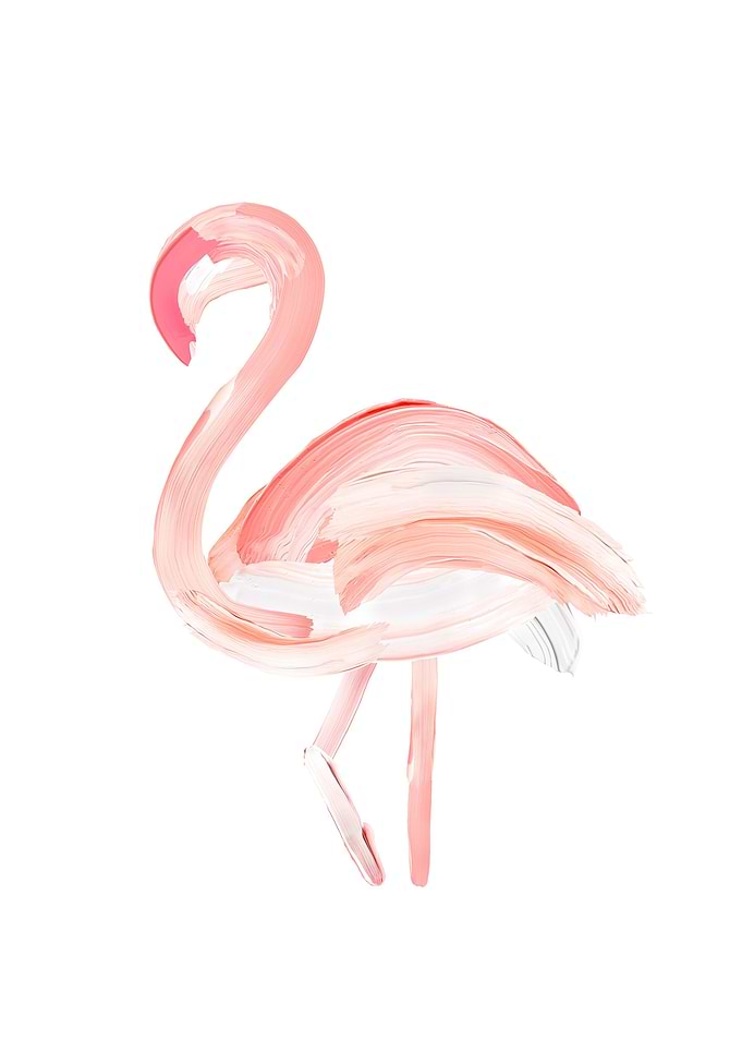 Painted Flamingo