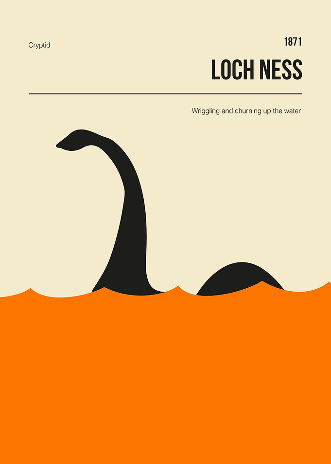 Loch Ness Nessie Monster