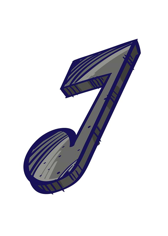 Treble Clef Illustration