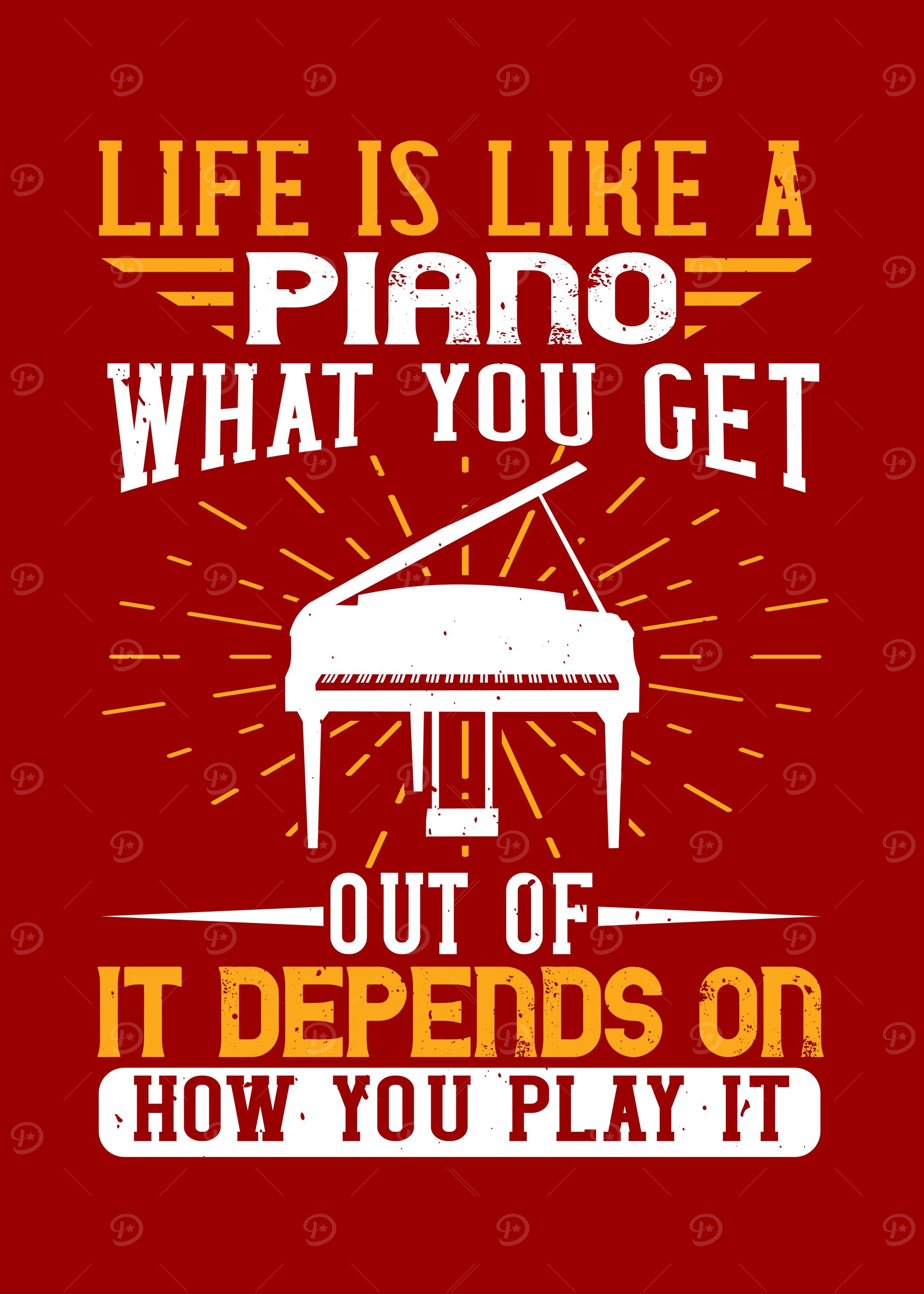 Life Is Like A Piano