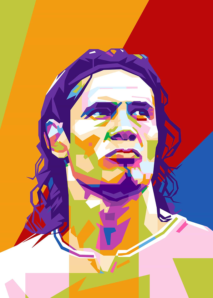 edinson cavani pop art