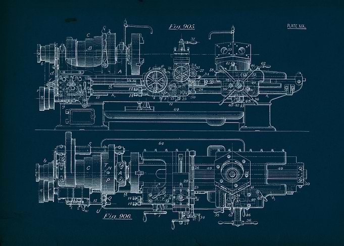 Mechanical Blueprint XIX