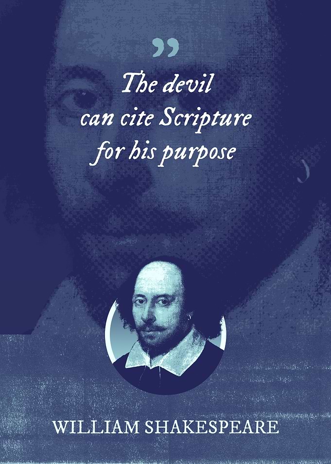 The devil can cite