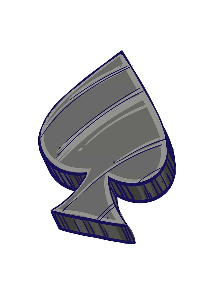 Spade Color Illustration