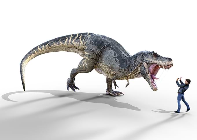 brown dinosaur