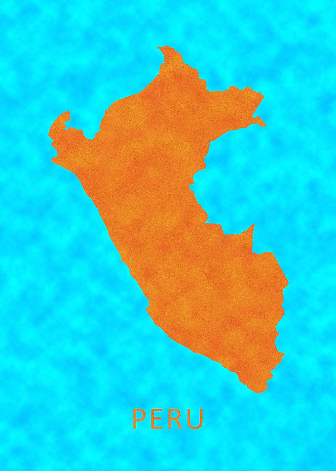 Peru Outline Map