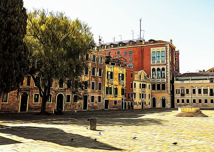 Little square in Venice