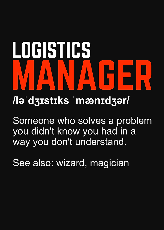 Logistics Manager Design