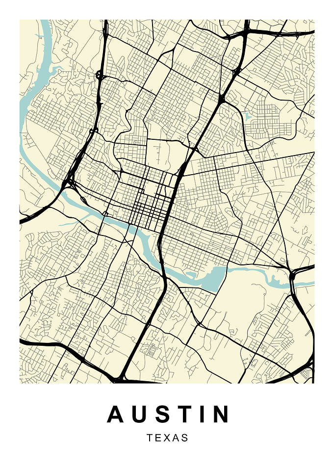 Austin City Map