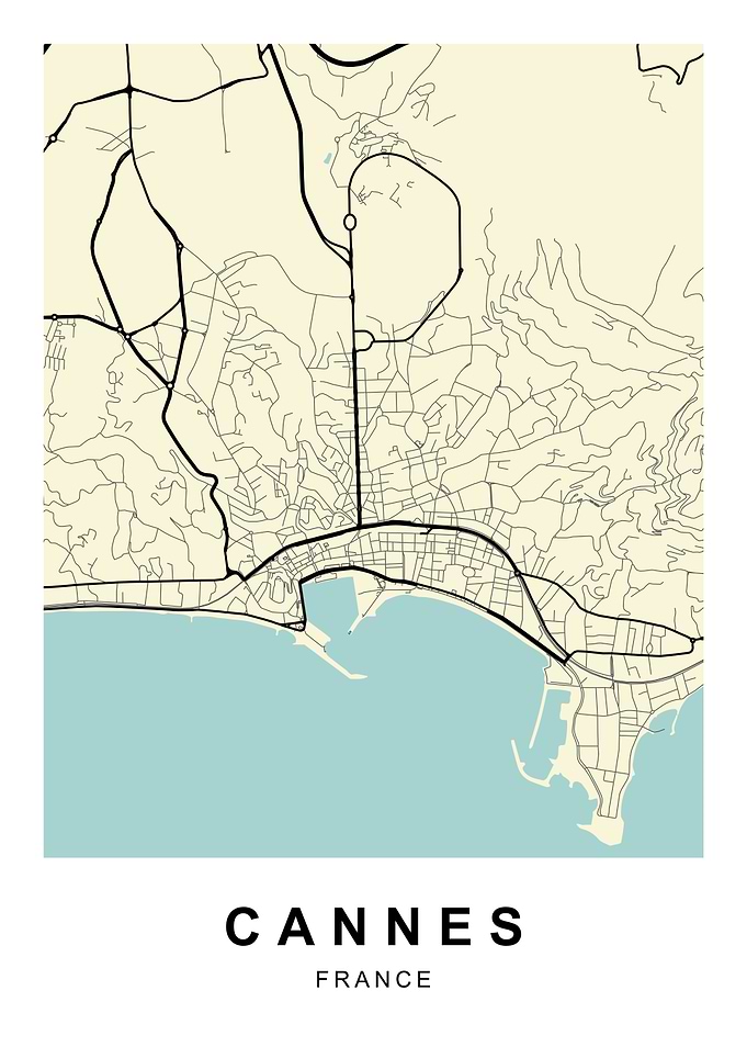 Canes City Map