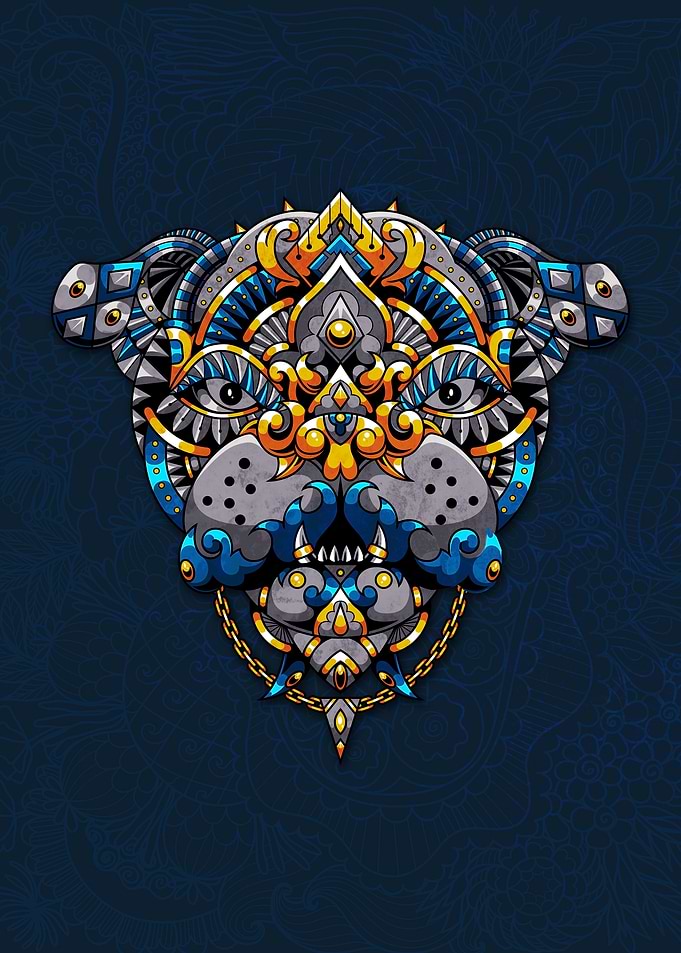 Mandala Bulldog