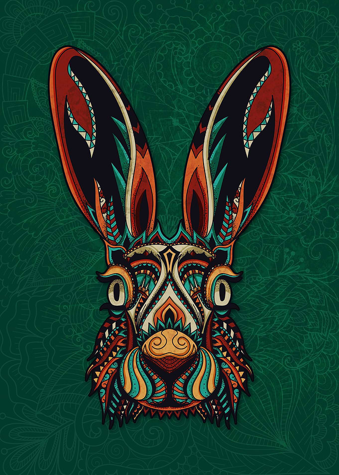 Mandala Rabbit