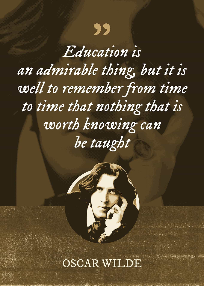 Education is an admirable