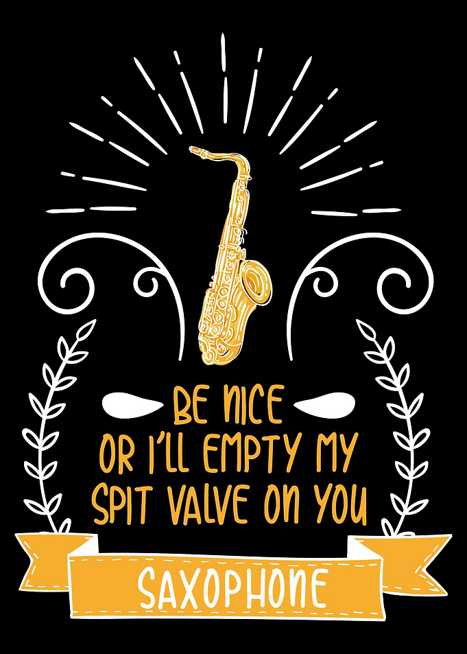 Saxophone Player Jazz Band