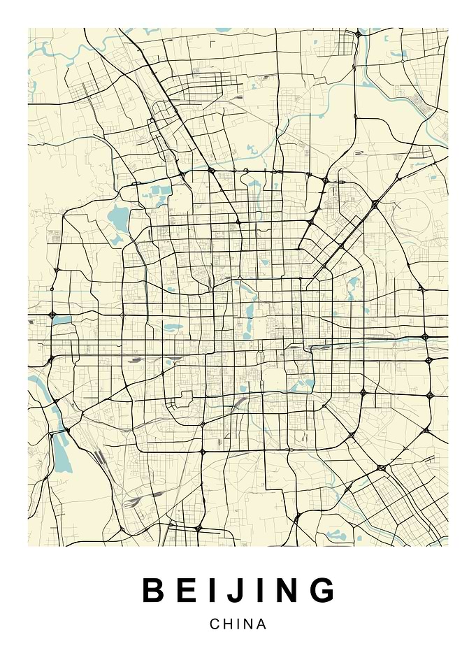 Beijing City Map