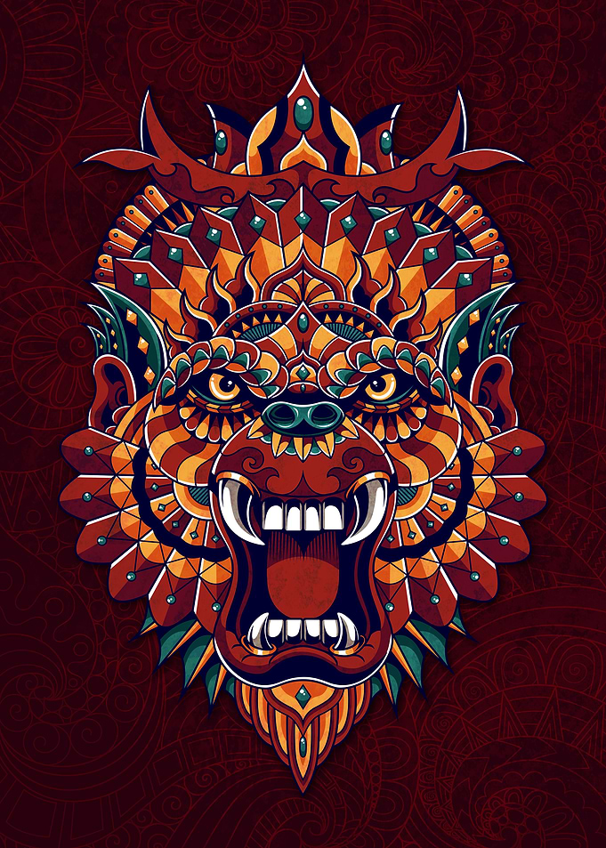 Mandala Gorilla