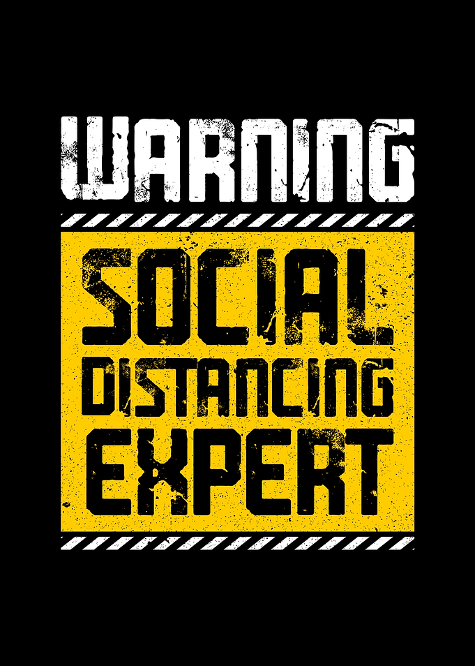 Warning Social Distancing