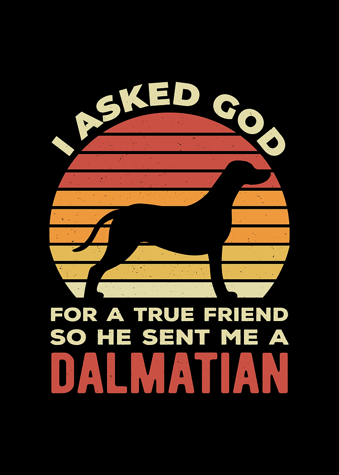 Funny Dalmatian