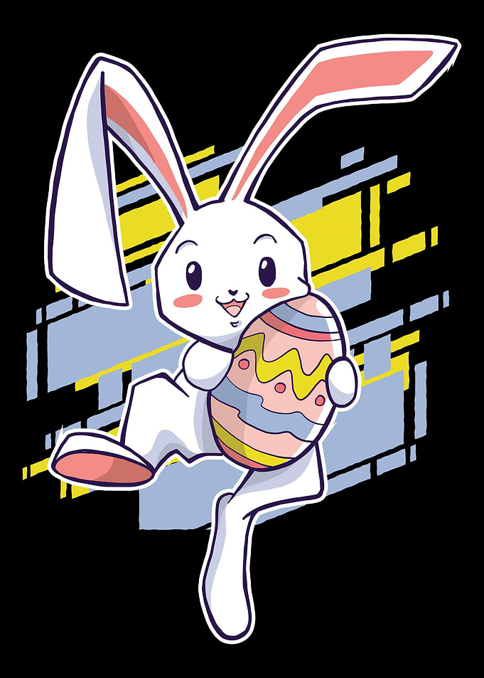 Easter bunny gift