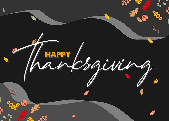 Thanksgiving Day black