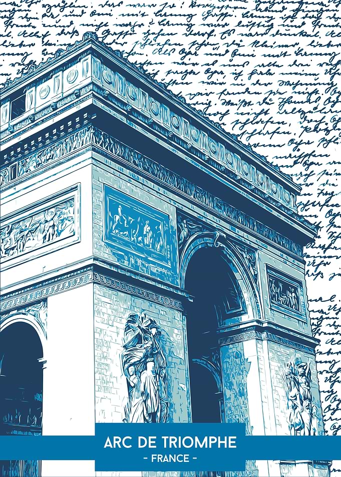 Arc de Triomphe Artwork