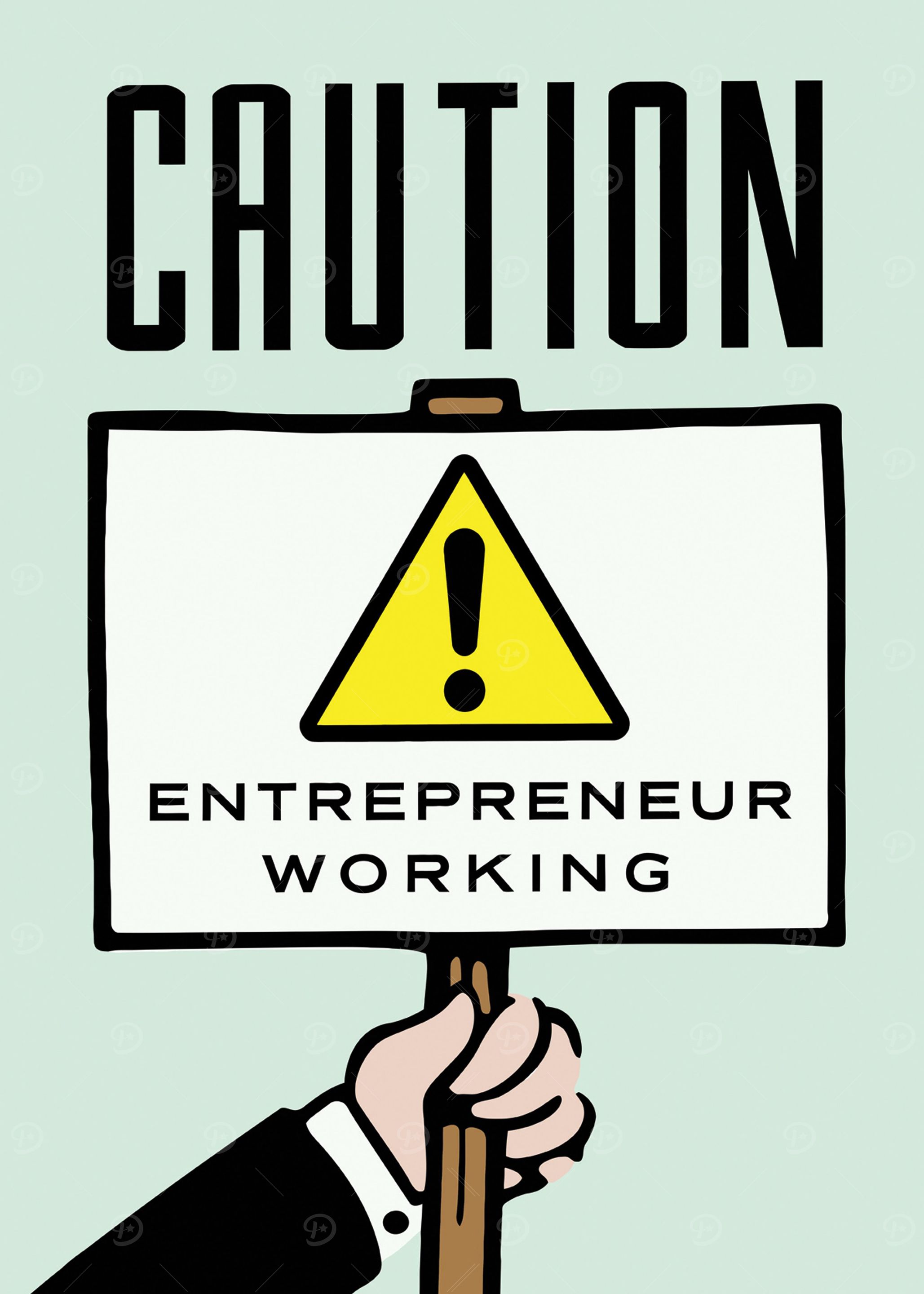 Entrepreneur Working