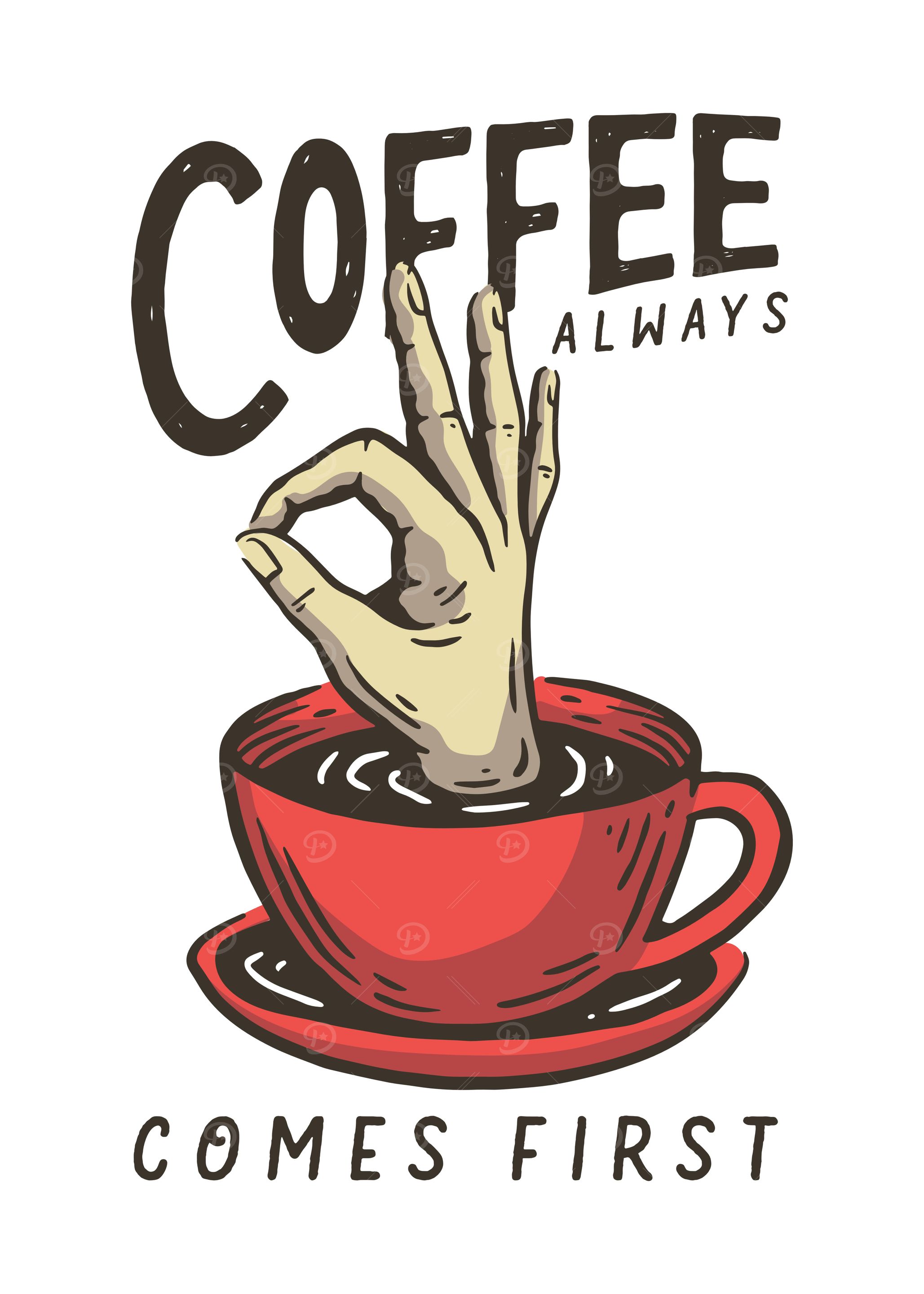 Coffee always comes First