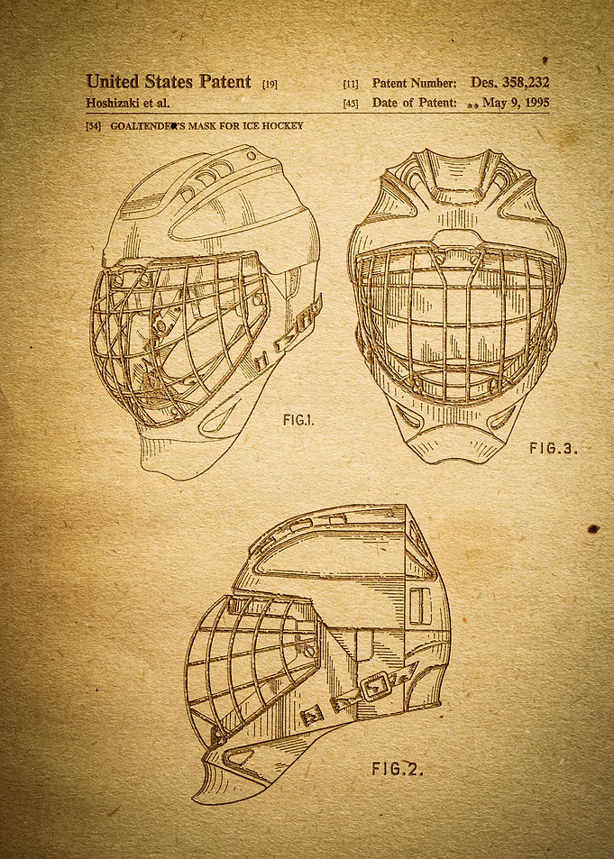 Hockey Goaltender Mask
