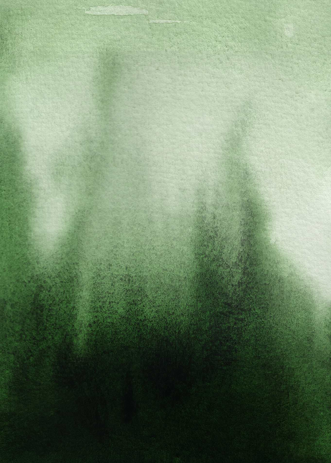 Modern Green Painting 1