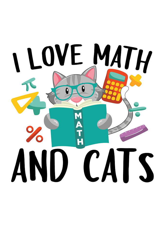 Mathematician Cat Gifts