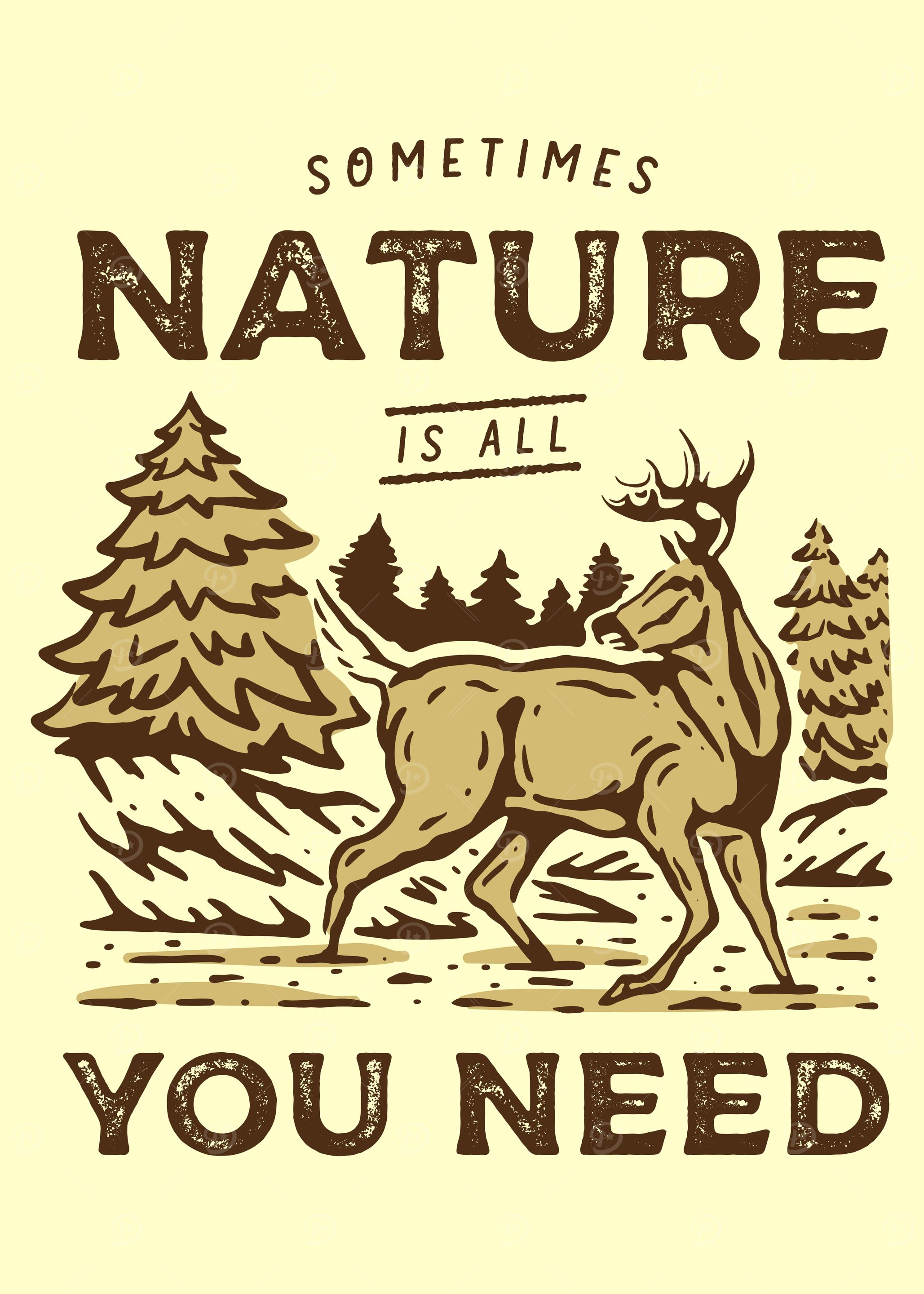 Nature is you need Deer
