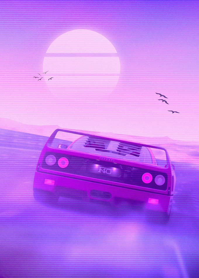 F40 Sunset